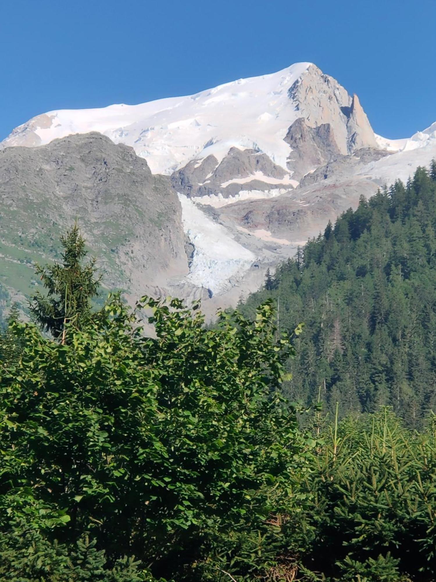 Beau Studio Dans La Vallee De Chamonix Les Trabets Exterior photo