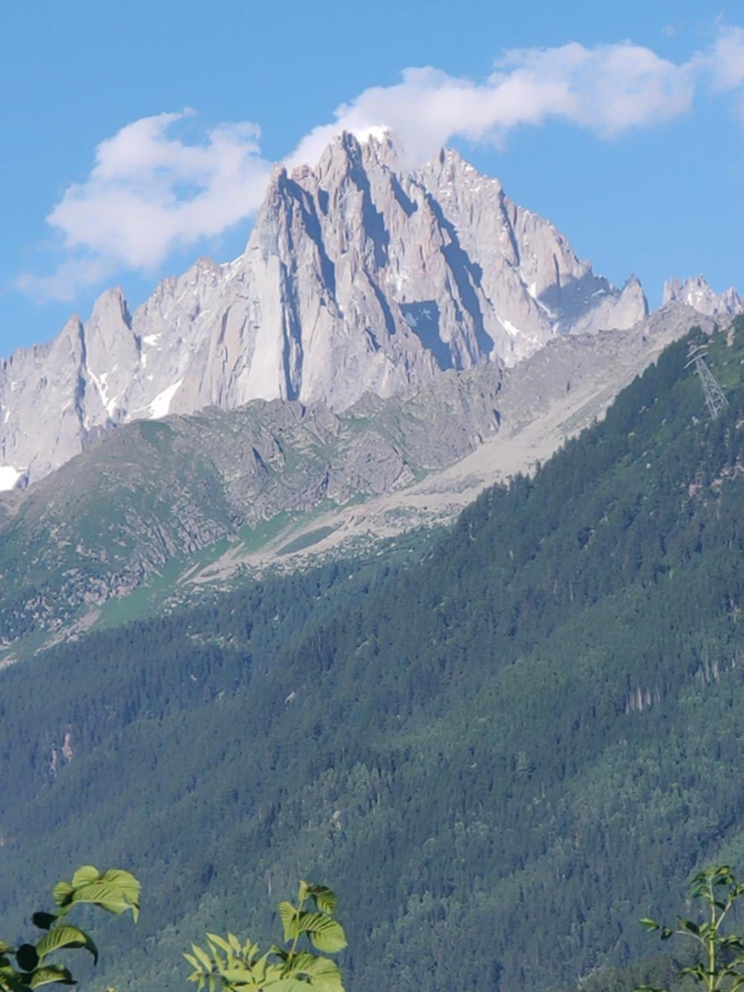 Beau Studio Dans La Vallee De Chamonix Les Trabets Exterior photo